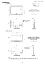 Предварительный просмотр 11 страницы Sharp LC-32SV21L Service Manual