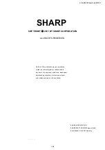 Предварительный просмотр 101 страницы Sharp LC-32SV21L Service Manual