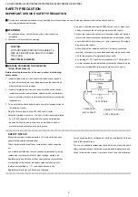 Предварительный просмотр 2 страницы Sharp LC-32SV502B Service Manual