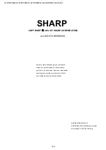 Предварительный просмотр 140 страницы Sharp LC-32SV502B Service Manual