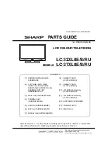 Предварительный просмотр 117 страницы Sharp LC-32XL8E/S/RU Service Manual