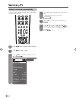 Preview for 22 page of Sharp LC-37D63X Operation Manual