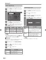 Preview for 40 page of Sharp LC-37D63X Operation Manual