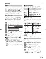 Preview for 45 page of Sharp LC-37D63X Operation Manual