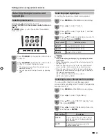 Preview for 51 page of Sharp LC-37D63X Operation Manual