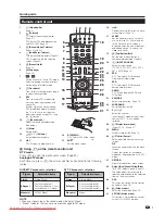 Предварительный просмотр 9 страницы Sharp LC-37XD1E Operation Manual