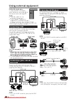 Предварительный просмотр 12 страницы Sharp LC-37XD1E Operation Manual