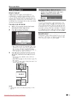 Предварительный просмотр 23 страницы Sharp LC-37XD1E Operation Manual