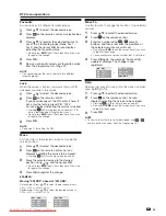 Предварительный просмотр 27 страницы Sharp LC-37XD1E Operation Manual