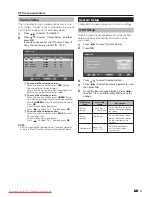 Предварительный просмотр 29 страницы Sharp LC-37XD1E Operation Manual