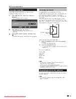 Предварительный просмотр 31 страницы Sharp LC-37XD1E Operation Manual