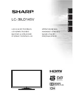 Preview for 1 page of Sharp LC-39LD145V Operation Manual