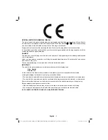 Предварительный просмотр 3 страницы Sharp LC-39LE352E-BK (B) Operation Manual