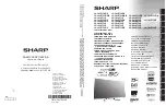 Sharp LC-39LE750E/V Operation Manual предпросмотр