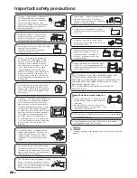 Preview for 4 page of Sharp LC-40A1H Operator'S Manual