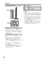 Preview for 16 page of Sharp LC-40A1H Operator'S Manual