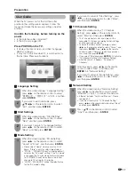 Preview for 17 page of Sharp LC-40A1H Operator'S Manual