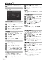 Preview for 18 page of Sharp LC-40A1H Operator'S Manual