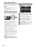 Preview for 30 page of Sharp LC-40A1H Operator'S Manual