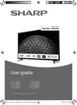 Предварительный просмотр 1 страницы Sharp LC-40CUG8052K, User Manual