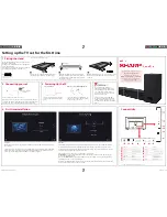 Preview for 2 page of Sharp LC-40FI3221K Quick Start Setup Manual