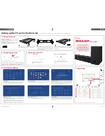 Предварительный просмотр 2 страницы Sharp LC-40FI5242KF Quick Start Setup Manual