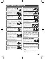 Предварительный просмотр 3 страницы Sharp LC-40GE220H User Manual