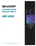 Предварительный просмотр 1 страницы Sharp LC-40LB480U User Manual