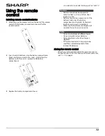 Предварительный просмотр 36 страницы Sharp LC-40LB480U User Manual