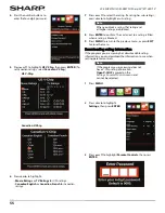 Предварительный просмотр 59 страницы Sharp LC-40LB480U User Manual