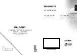 Sharp LC-40LE340E Operation Manual предпросмотр