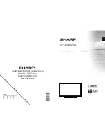 Sharp LC-40LE530E Operation Manual preview