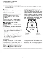 Предварительный просмотр 2 страницы Sharp LC-40LE820E Service Manual