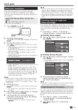 Preview for 17 page of Sharp LC-40LE830X Operation Manual