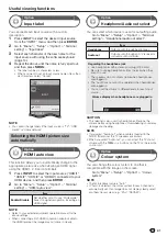 Preview for 43 page of Sharp LC-40LE830X Operation Manual