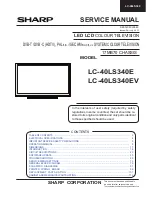 Sharp LC-40LS340E Service Manual preview