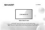 Sharp LC-40N5004U Quick Start Manual preview