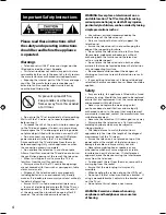 Preview for 2 page of Sharp LC-40UG7242K Operating Instructions Manual