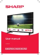 Предварительный просмотр 1 страницы Sharp LC-40UG7252E User Manual