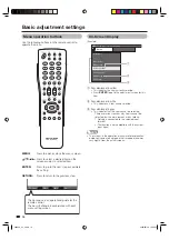 Предварительный просмотр 18 страницы Sharp LC-42BX5X Operation Manual