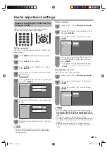 Предварительный просмотр 29 страницы Sharp LC-42BX5X Operation Manual