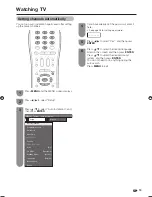 Preview for 21 page of Sharp LC-42G77H Operation Manual