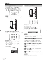 Preview for 22 page of Sharp LC-42G77H Operation Manual