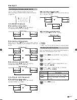 Preview for 29 page of Sharp LC-42G77H Operation Manual