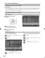 Preview for 42 page of Sharp LC-42G77H Operation Manual