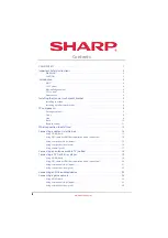 Предварительный просмотр 2 страницы Sharp LC-42LB150U User Manual