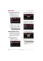 Предварительный просмотр 54 страницы Sharp LC-42LB150U User Manual