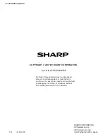 Предварительный просмотр 26 страницы Sharp LC-42RD2EA Service Manual