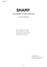 Предварительный просмотр 108 страницы Sharp LC-42SV32B Service Manual