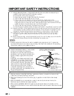 Предварительный просмотр 6 страницы Sharp LC-42SV49U Operation Manual